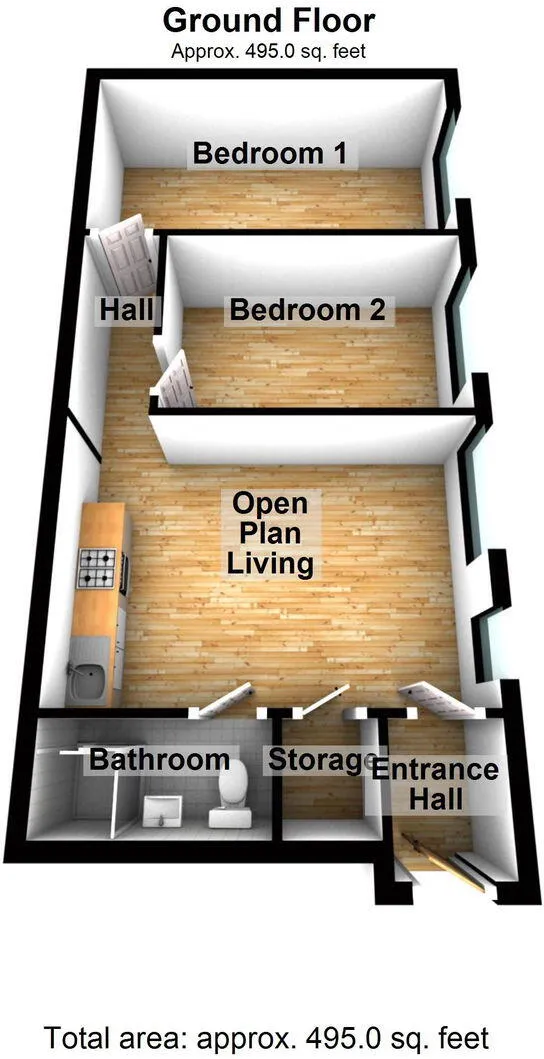 2 bed Apartment