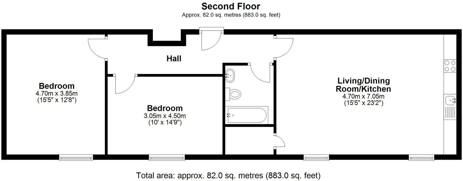2 bed Apartment