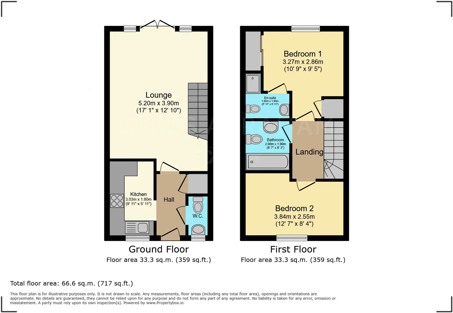 2 bed Terraced