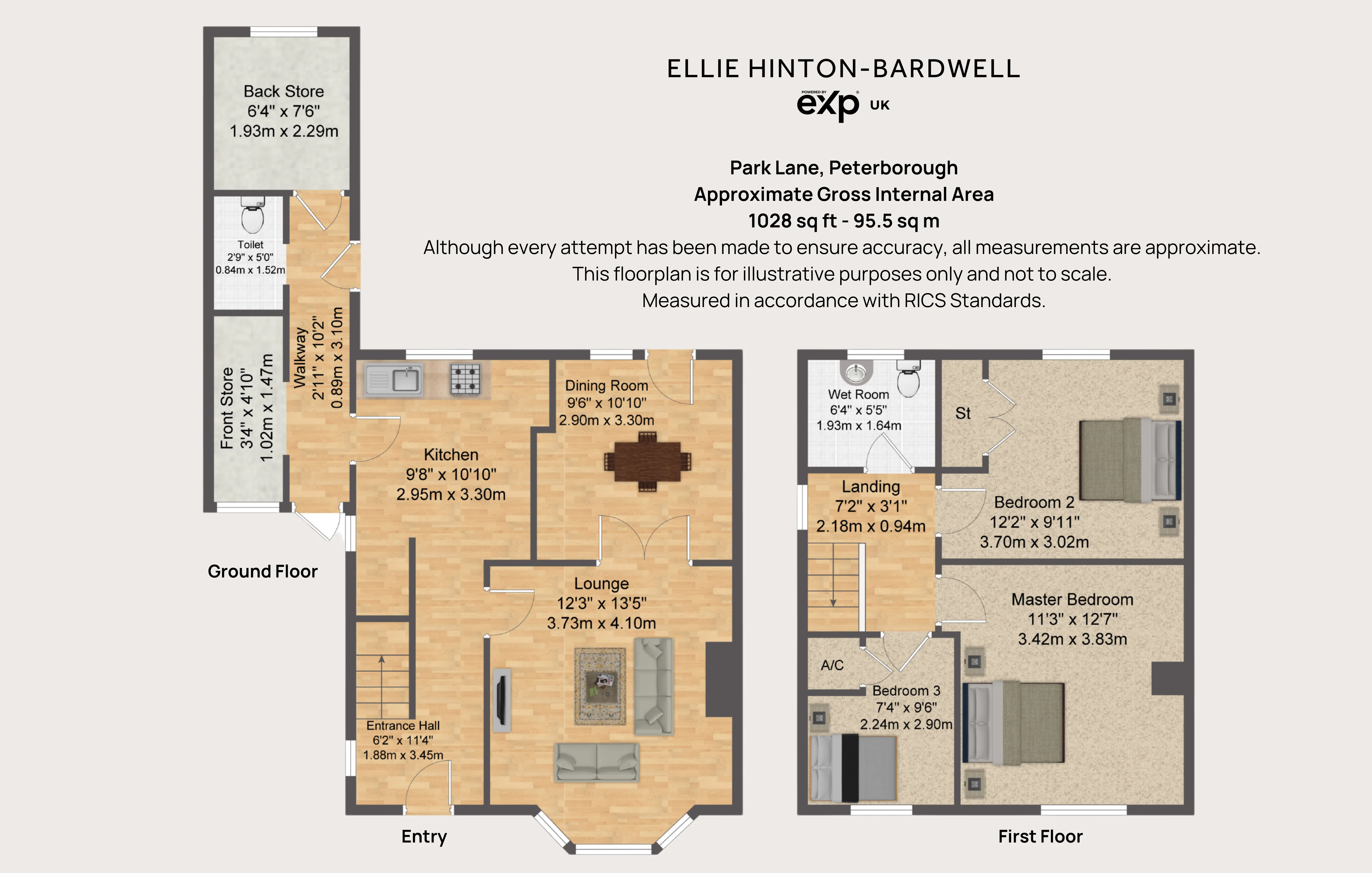 3 bed Semi-Detached