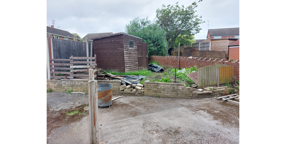 A 3 bedroom semi detached property in need of modernisation