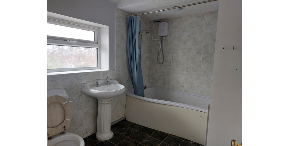 A 3 bedroom semi detached property in need of modernisation