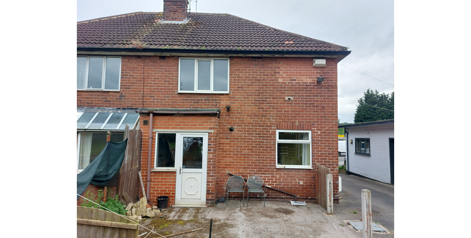 A 3 bedroom semi detached property in need of modernisation