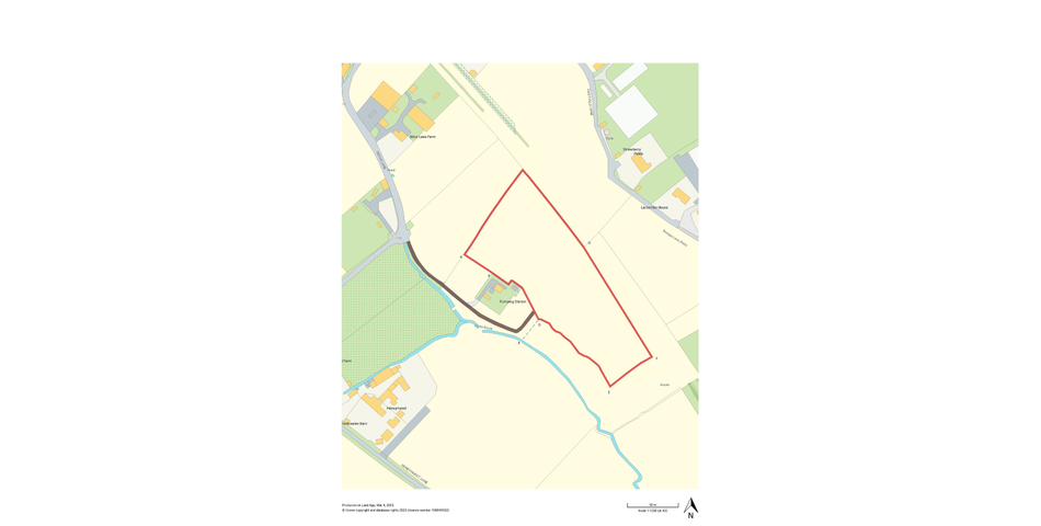 Lot 8 - 3.95 acres of land at Honeyhurst Pumping Station  