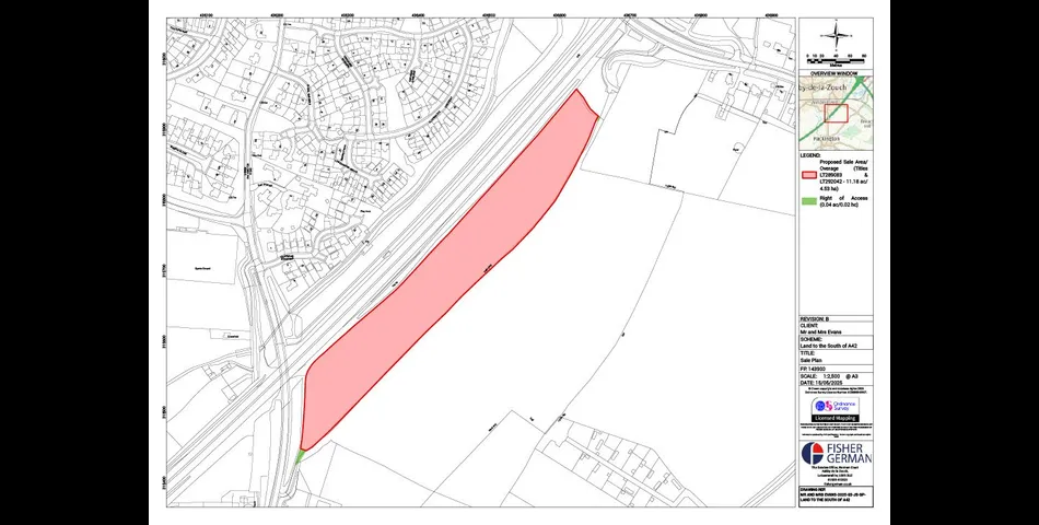 Land South of the A42