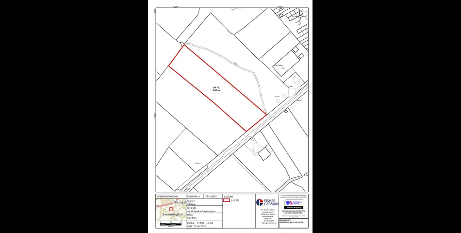 Land at Swannington - Lot 10