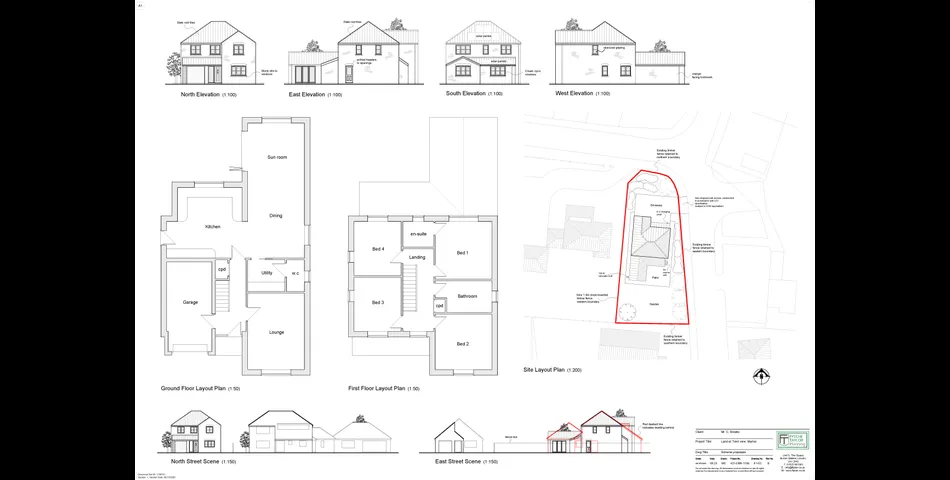 A great opportunity to acquire a single building plot on the edge of the quaint village of Marton. 