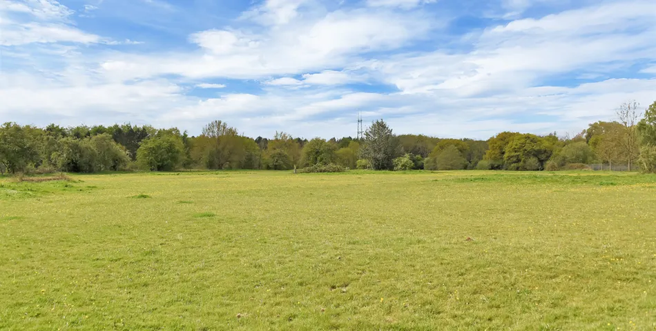 A smallholding with a cottage in need of total refurbishment, outbuildings and about 7.35 acres of land