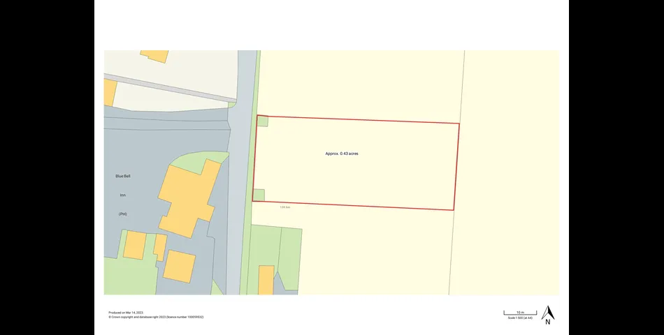 Approximately 0.43 acres of land with development potential (STP), within the convenient semi-rural hamlet of Farnah Green.