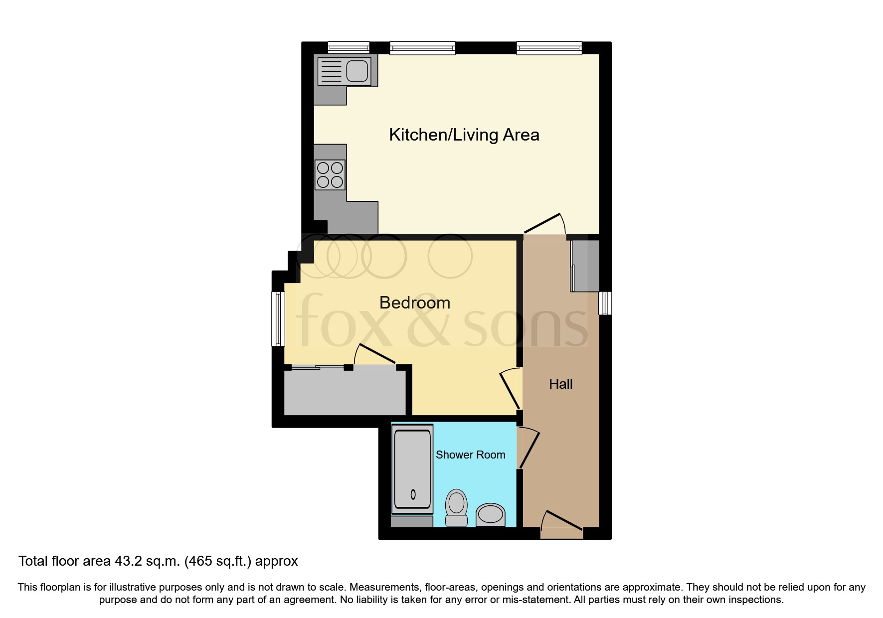 1 bed Retirement Property