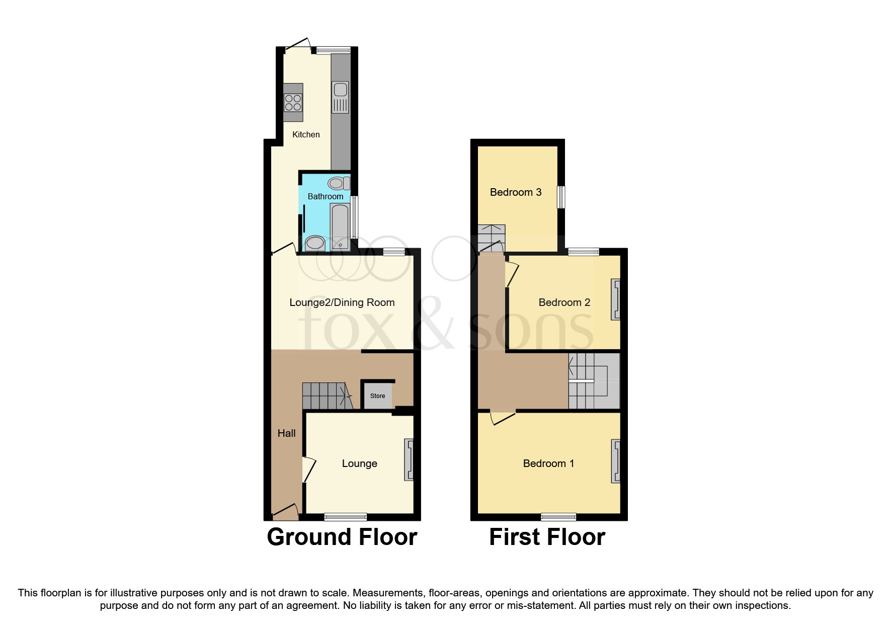 3 bed End of Terrace