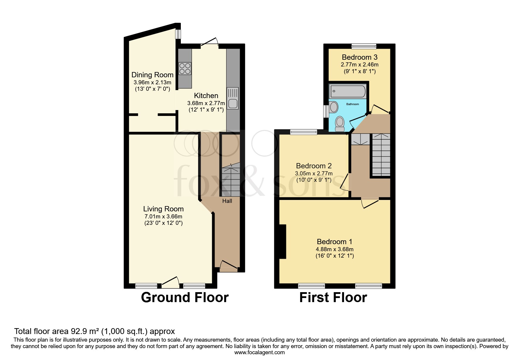 3 bed Terraced