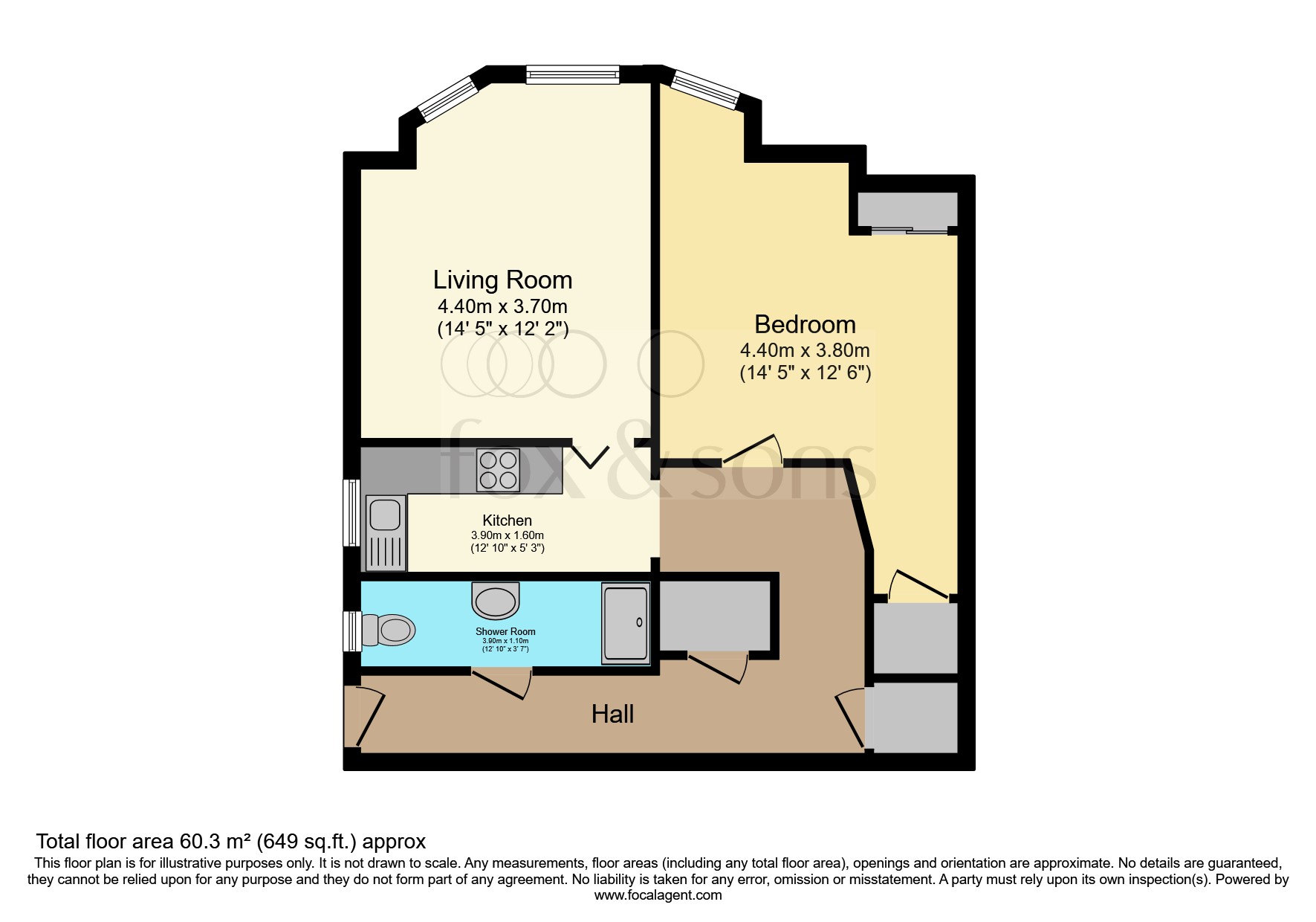 1 bed Apartment