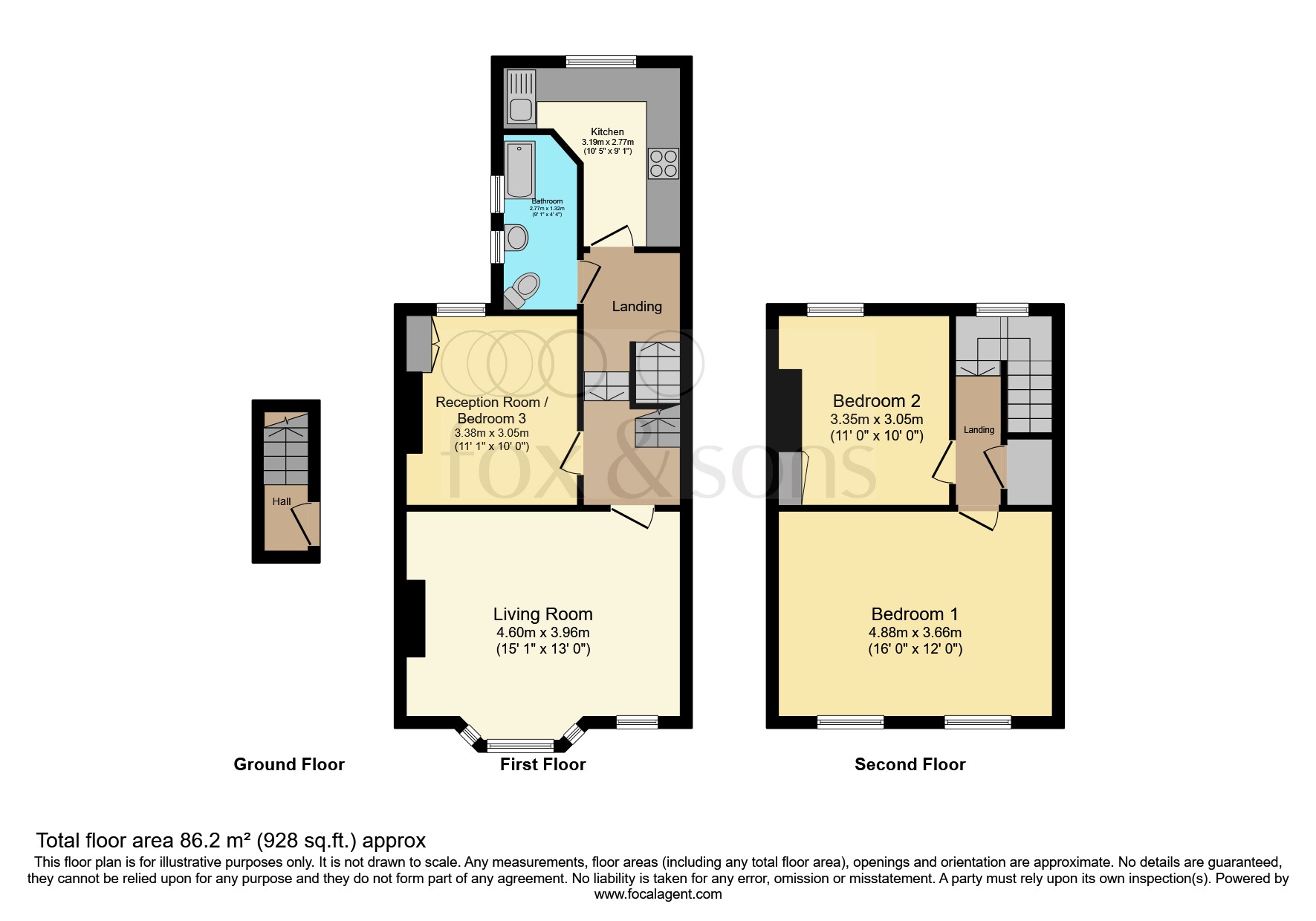 3 bed Apartment