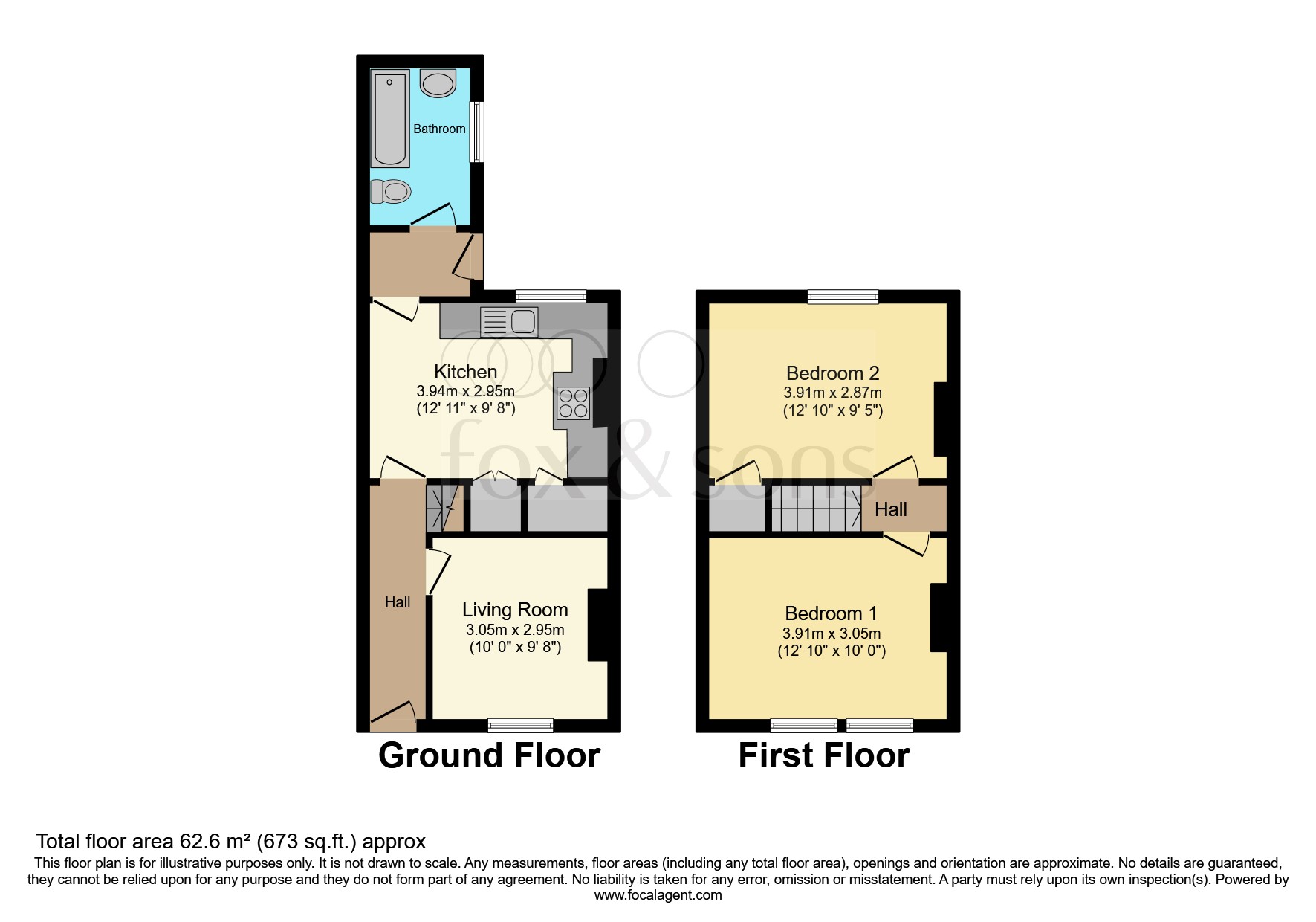 2 bed Terraced