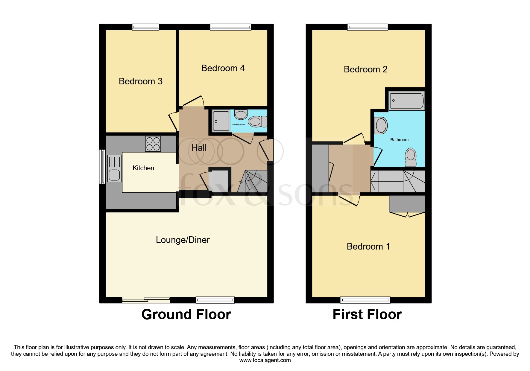 4 bed Guest House