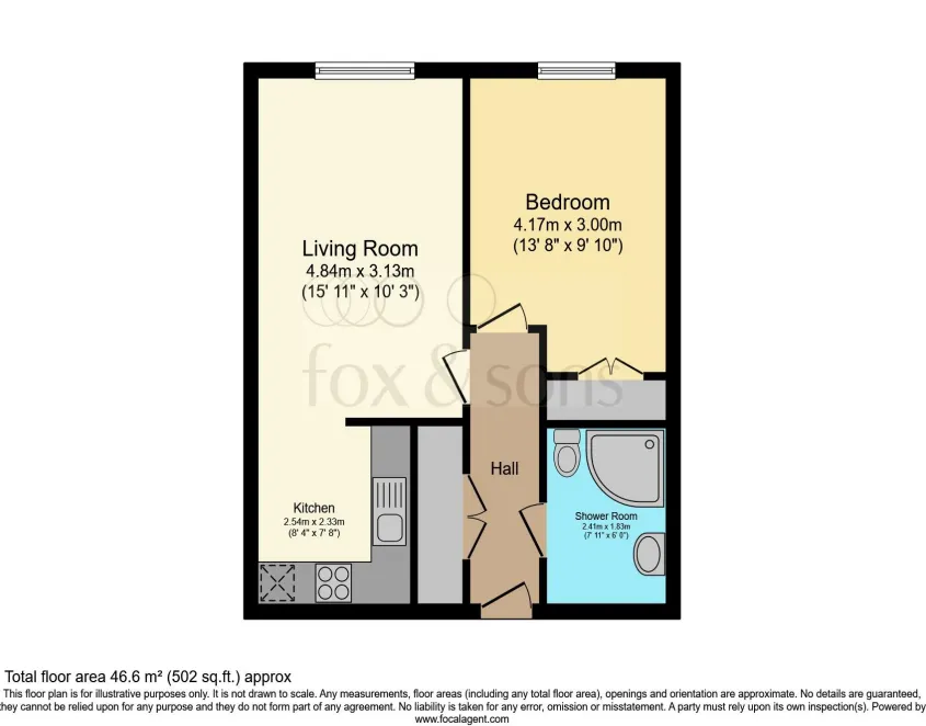 1 bed Retirement Property