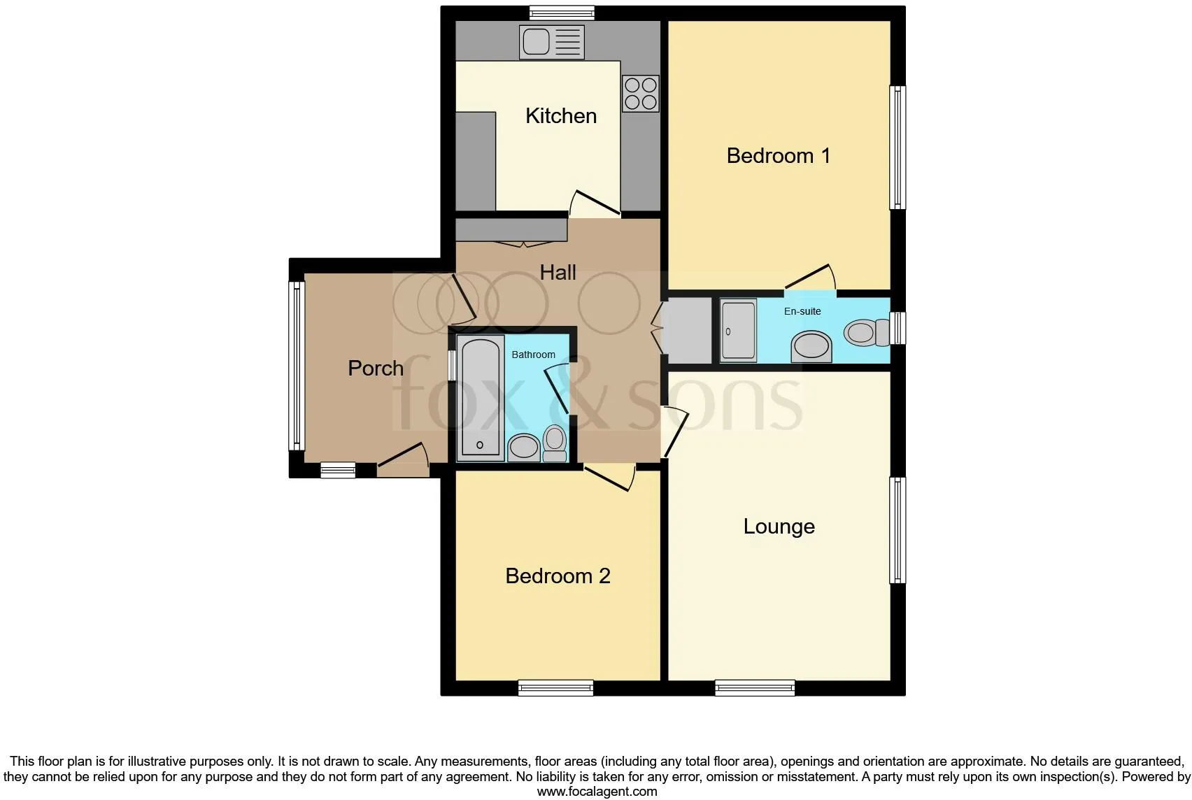 2 bed Terraced Bungalow