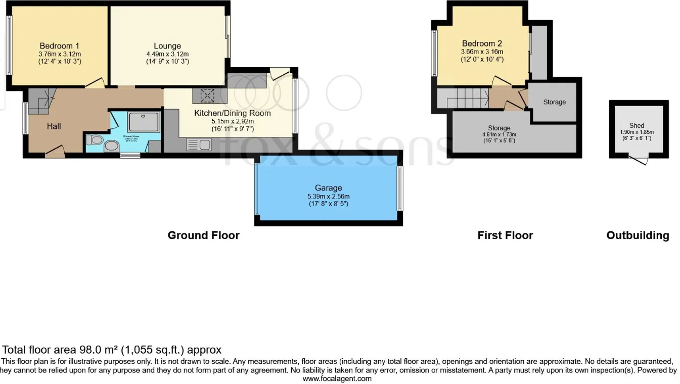2 bed Chalet