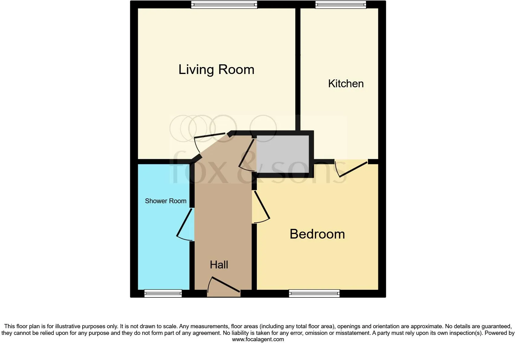 1 bed Bungalow