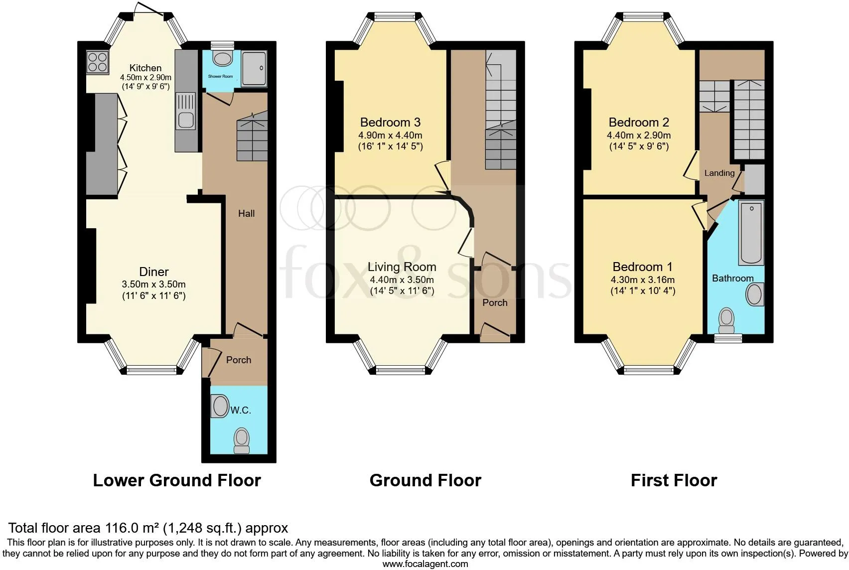 3 bed Terraced