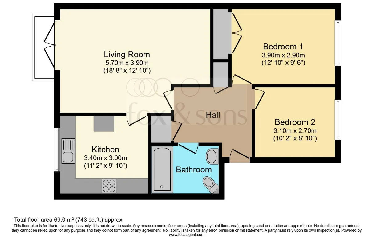 2 bed Apartment