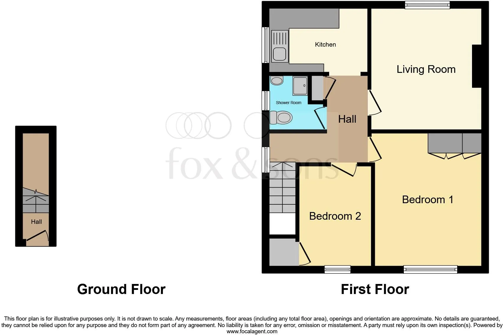 2 bed Maisonette