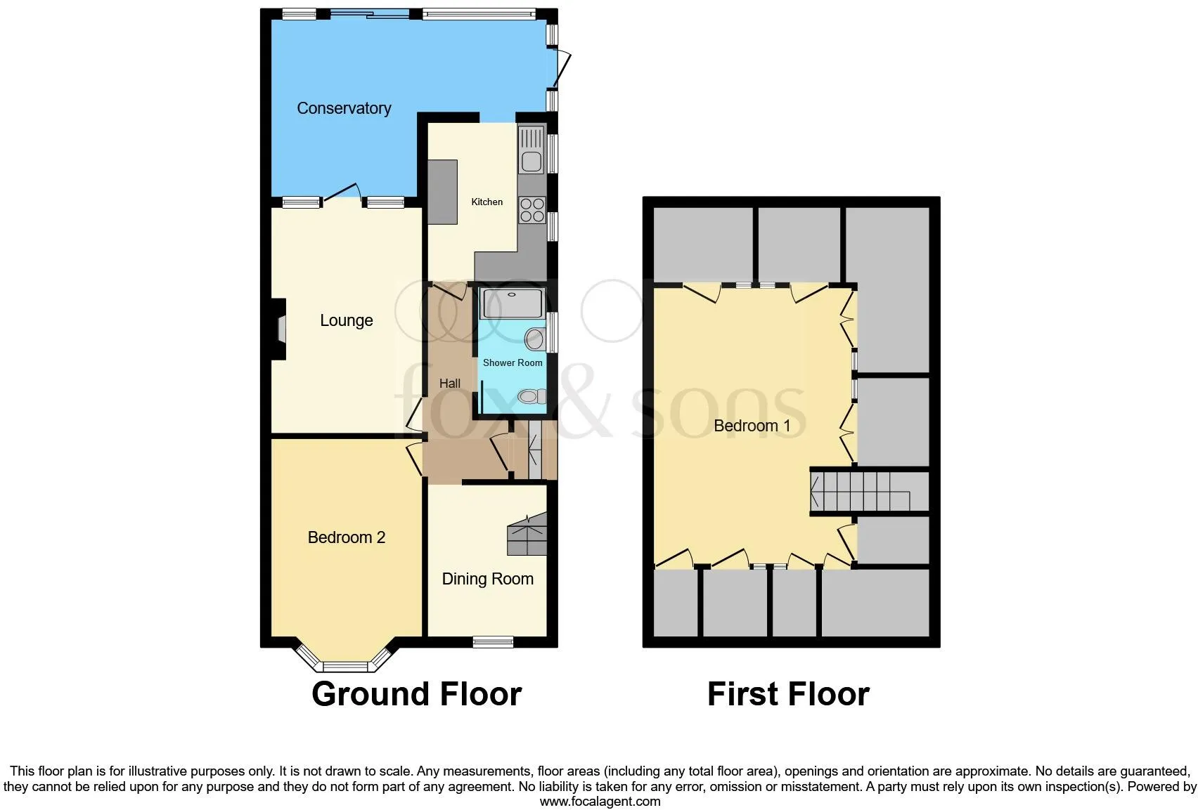 2 bed Semi-Detached Bungalow