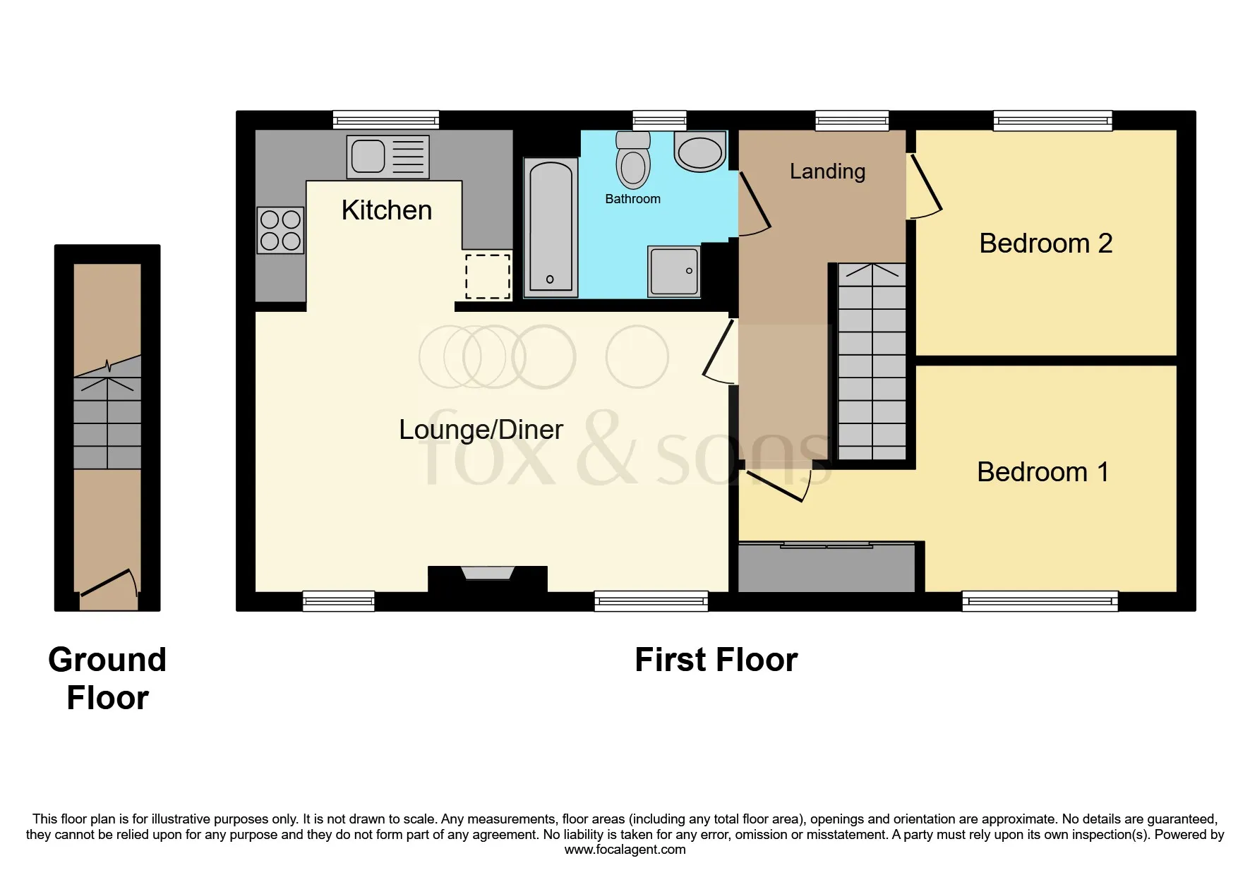 2 bed Coach House