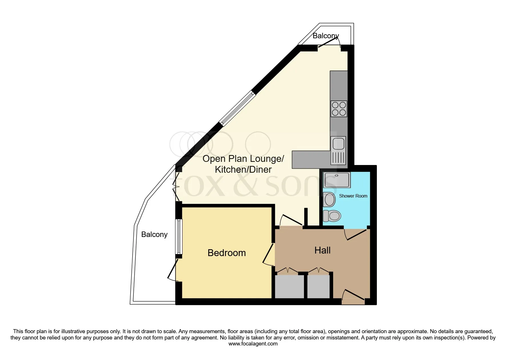 1 bed Apartment