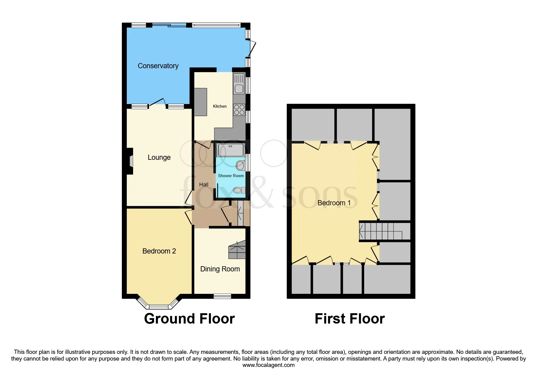 2 bed Semi-Detached Bungalow