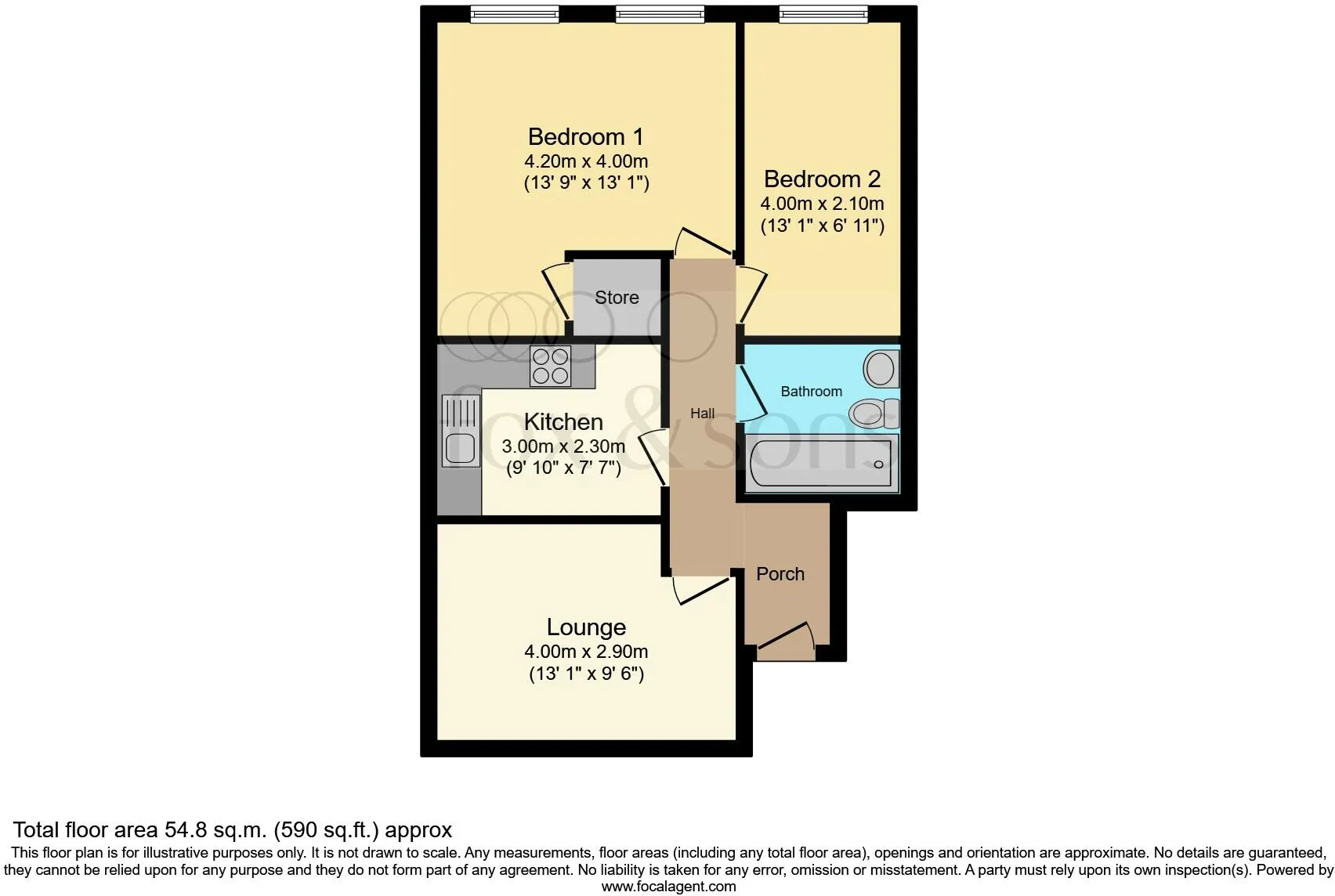 2 bed Apartment