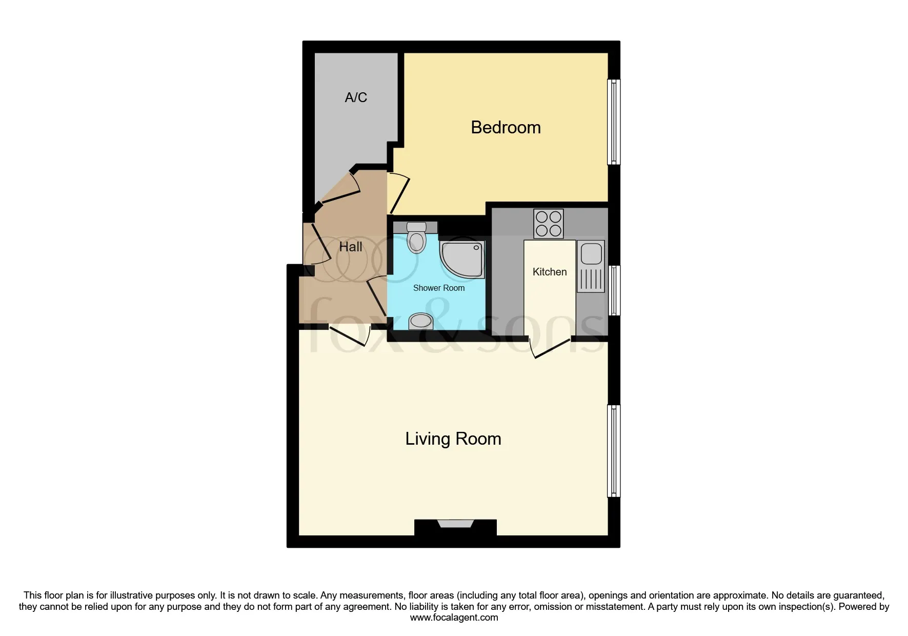 1 bed Apartment