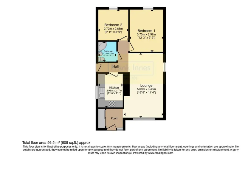 2 bed Detached Bungalow