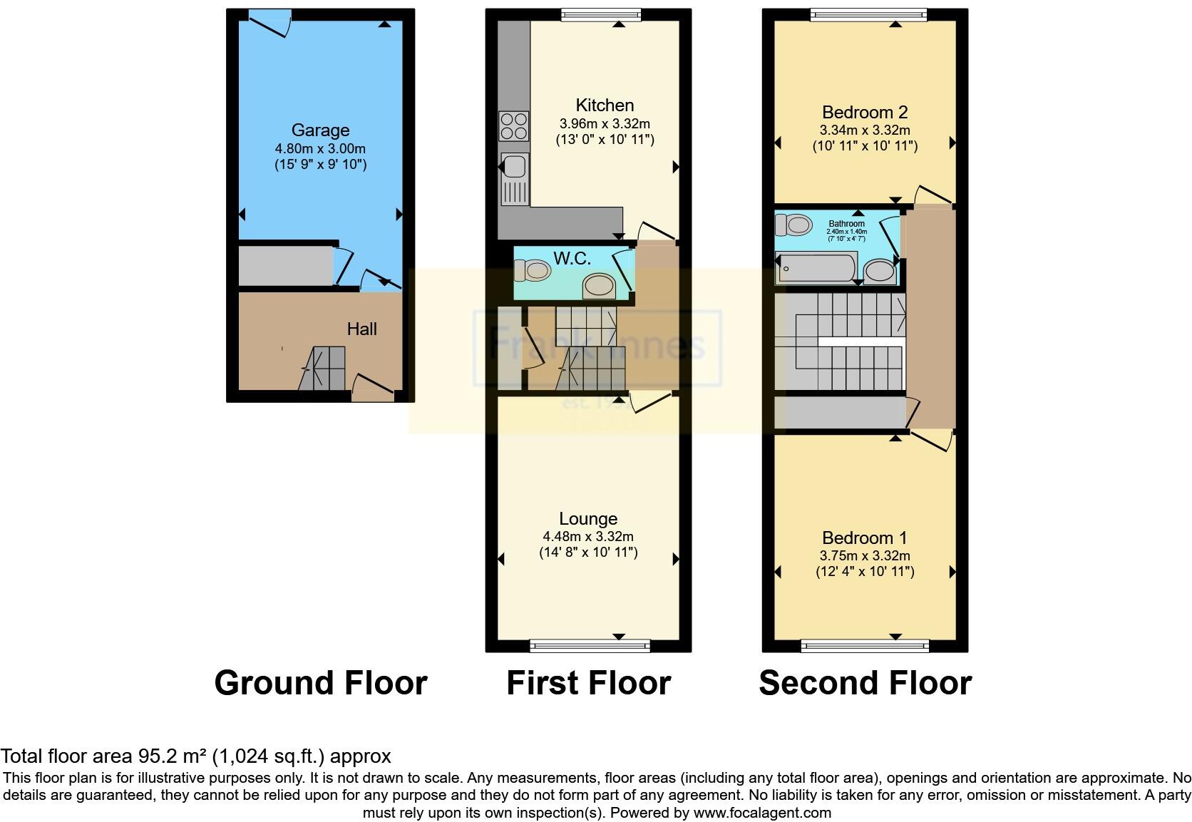 2 bed Town House