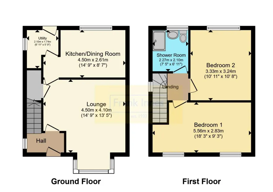 2 bed Semi-Detached