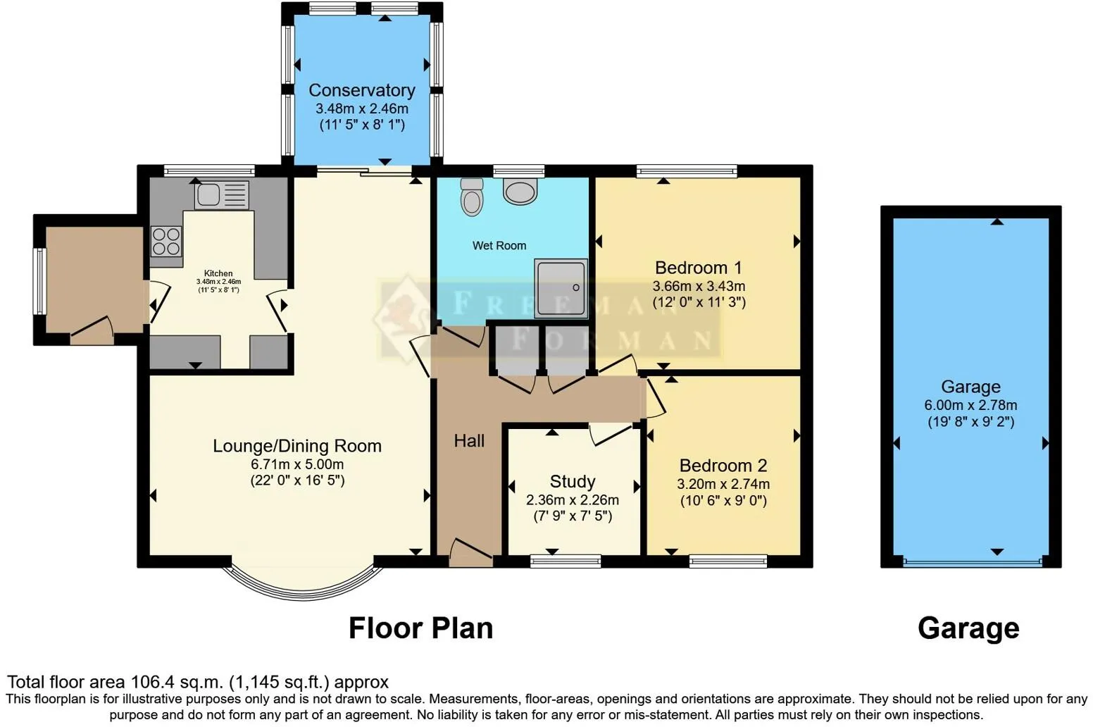 3 bed Detached Bungalow