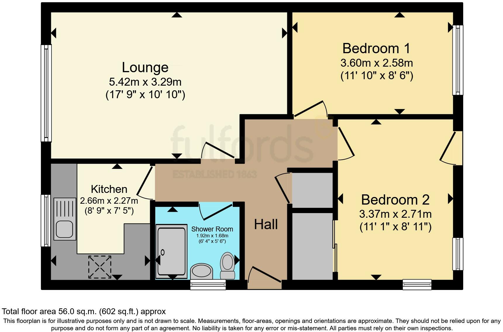 2 bed Semi-Detached Bungalow