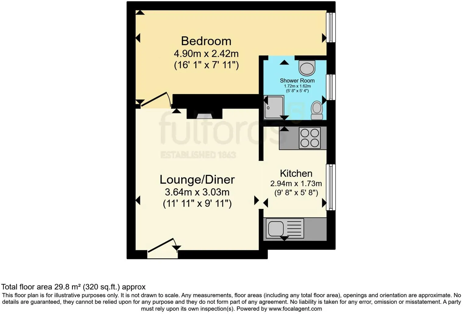 1 bed Apartment