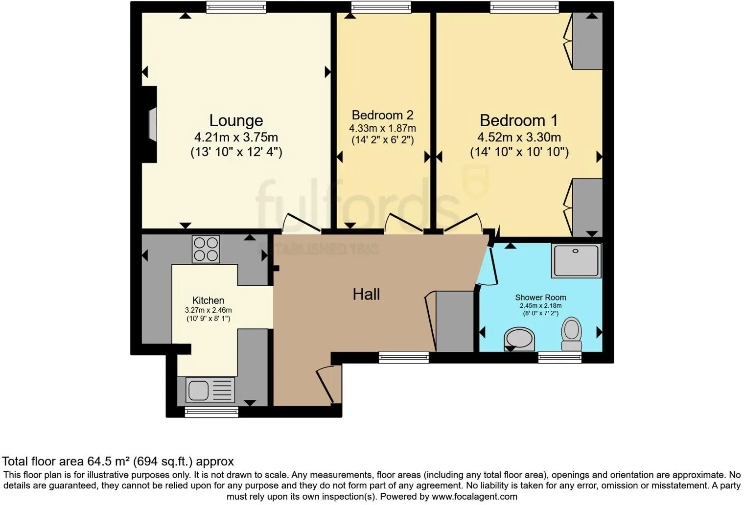 2 bed Apartment