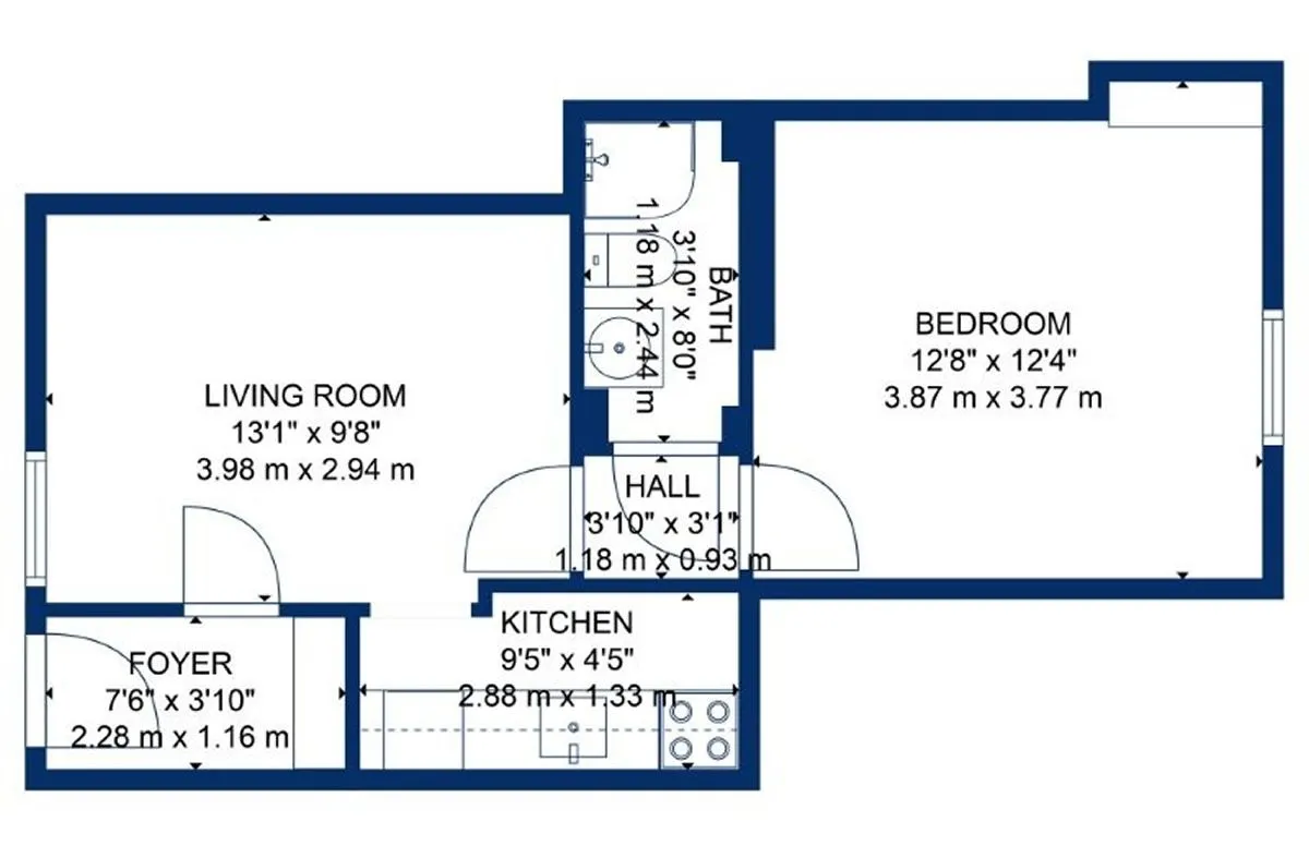1 Bedroom   Flat