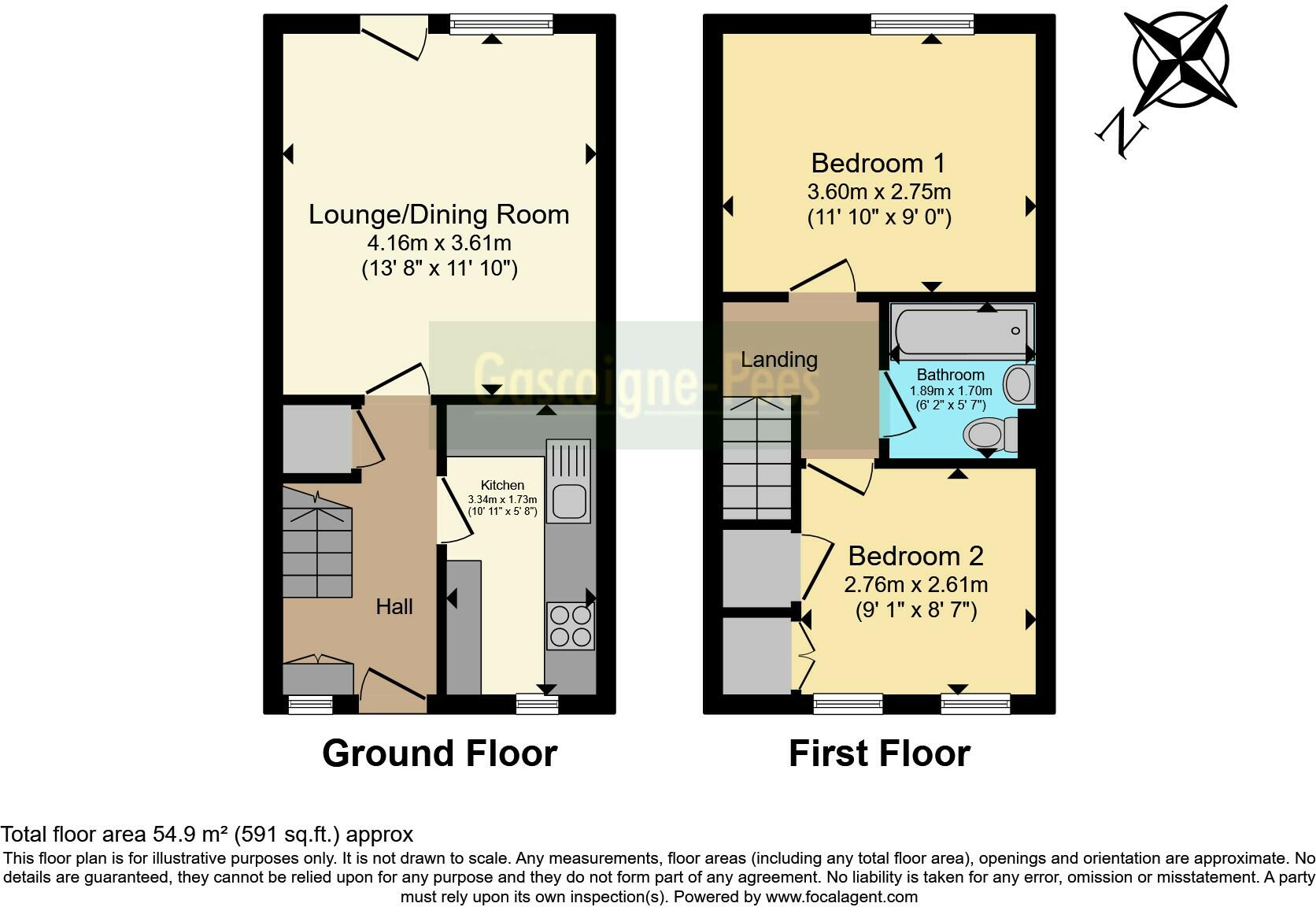 2 bed Terraced