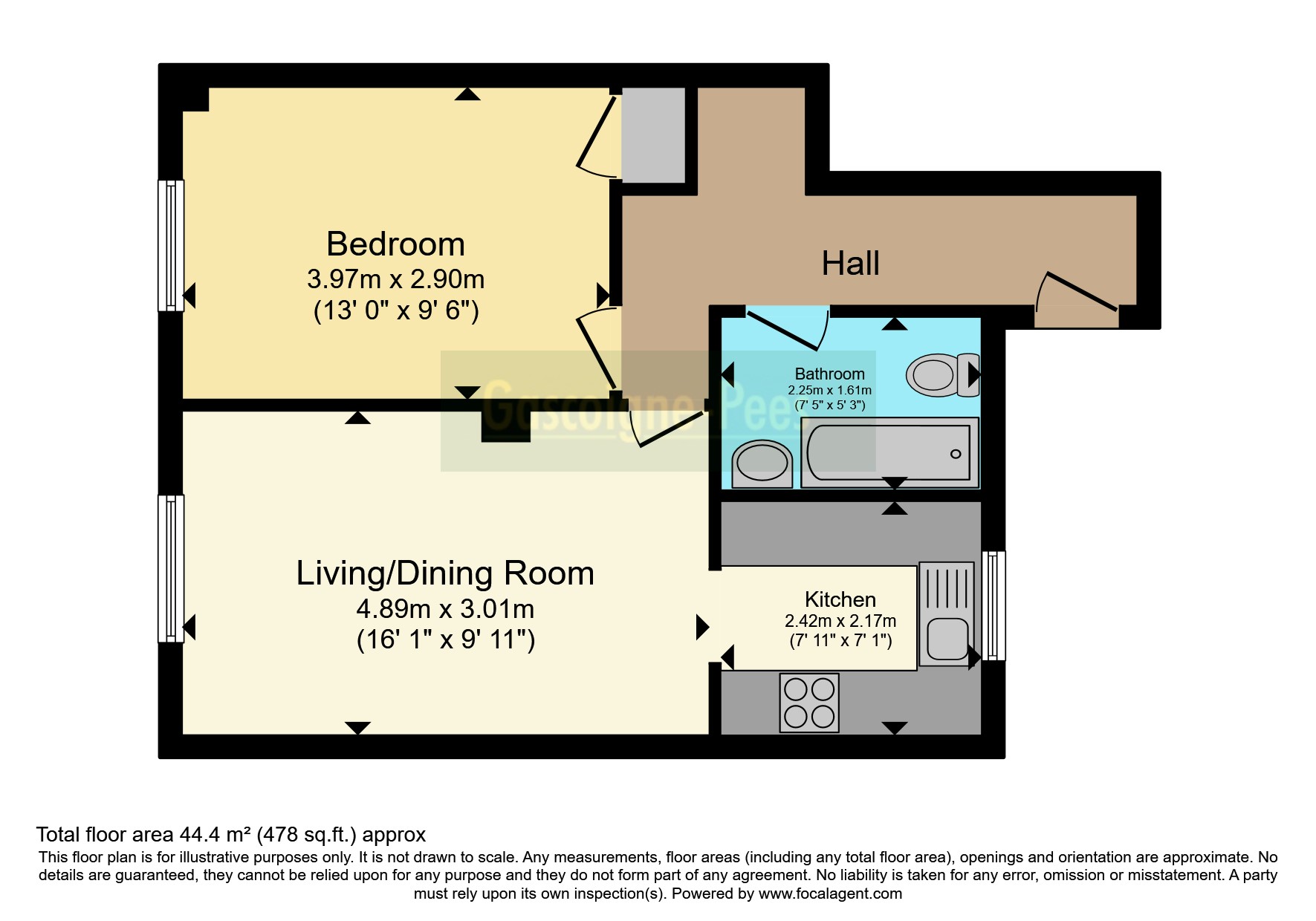 1 bed Apartment