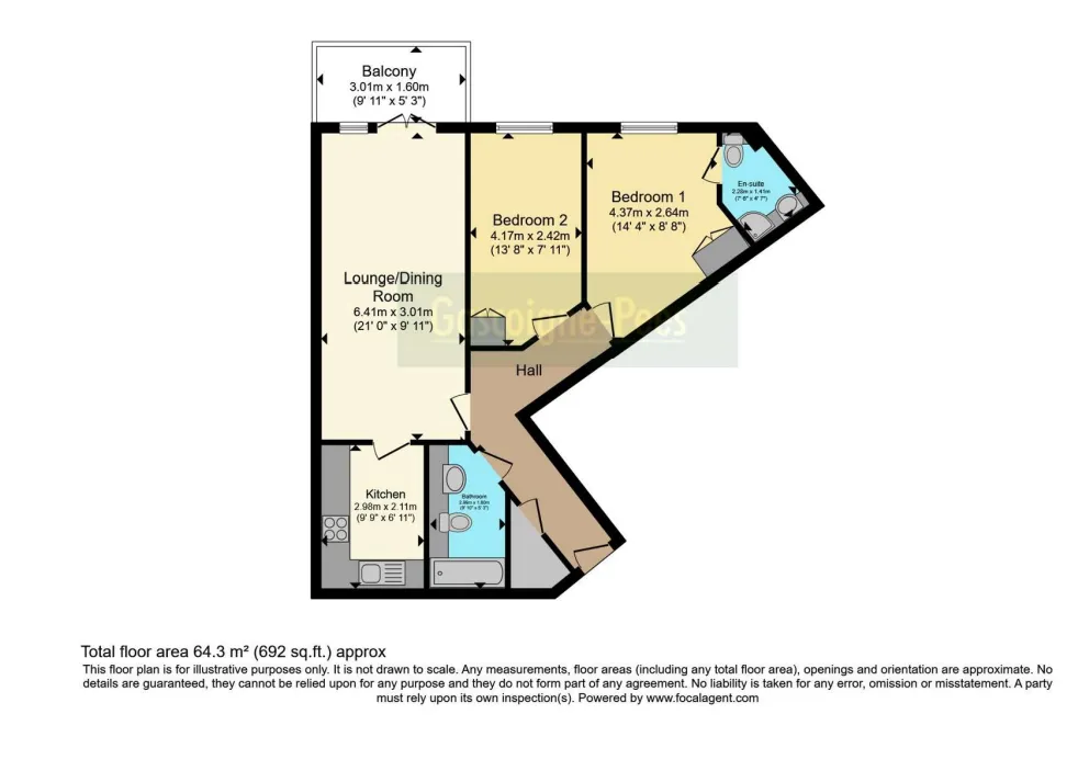 2 bed Apartment