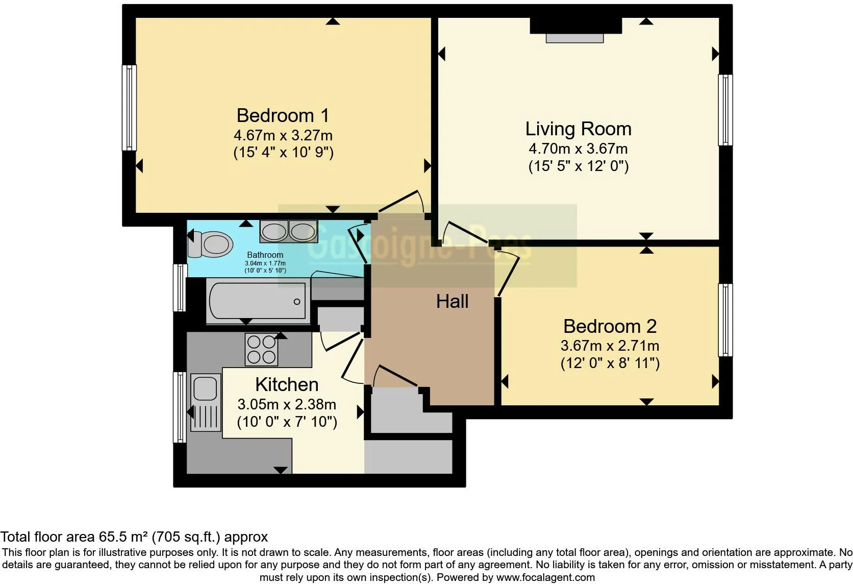 2 bed Apartment