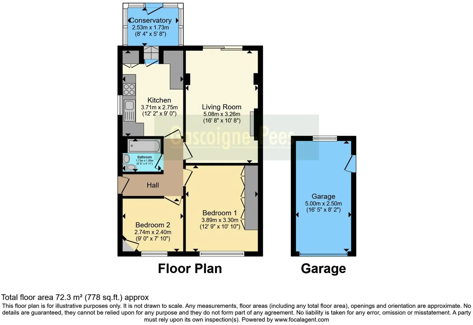 2 bed Bungalow