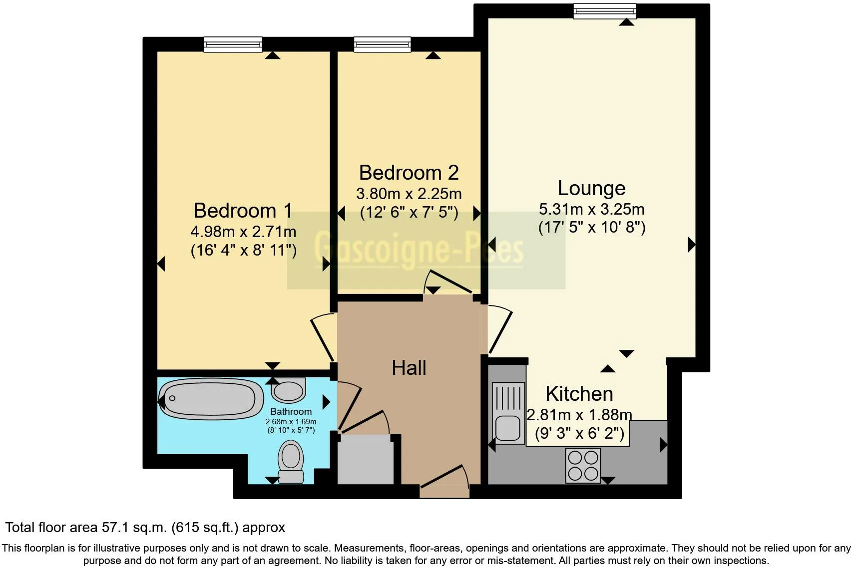2 bed Apartment