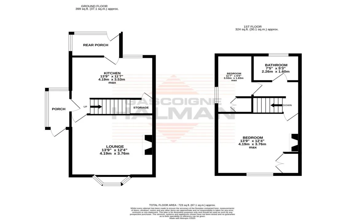 2 bed Semi-Detached