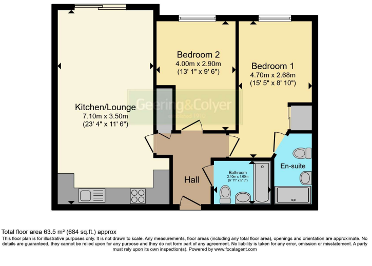 2 bed Apartment