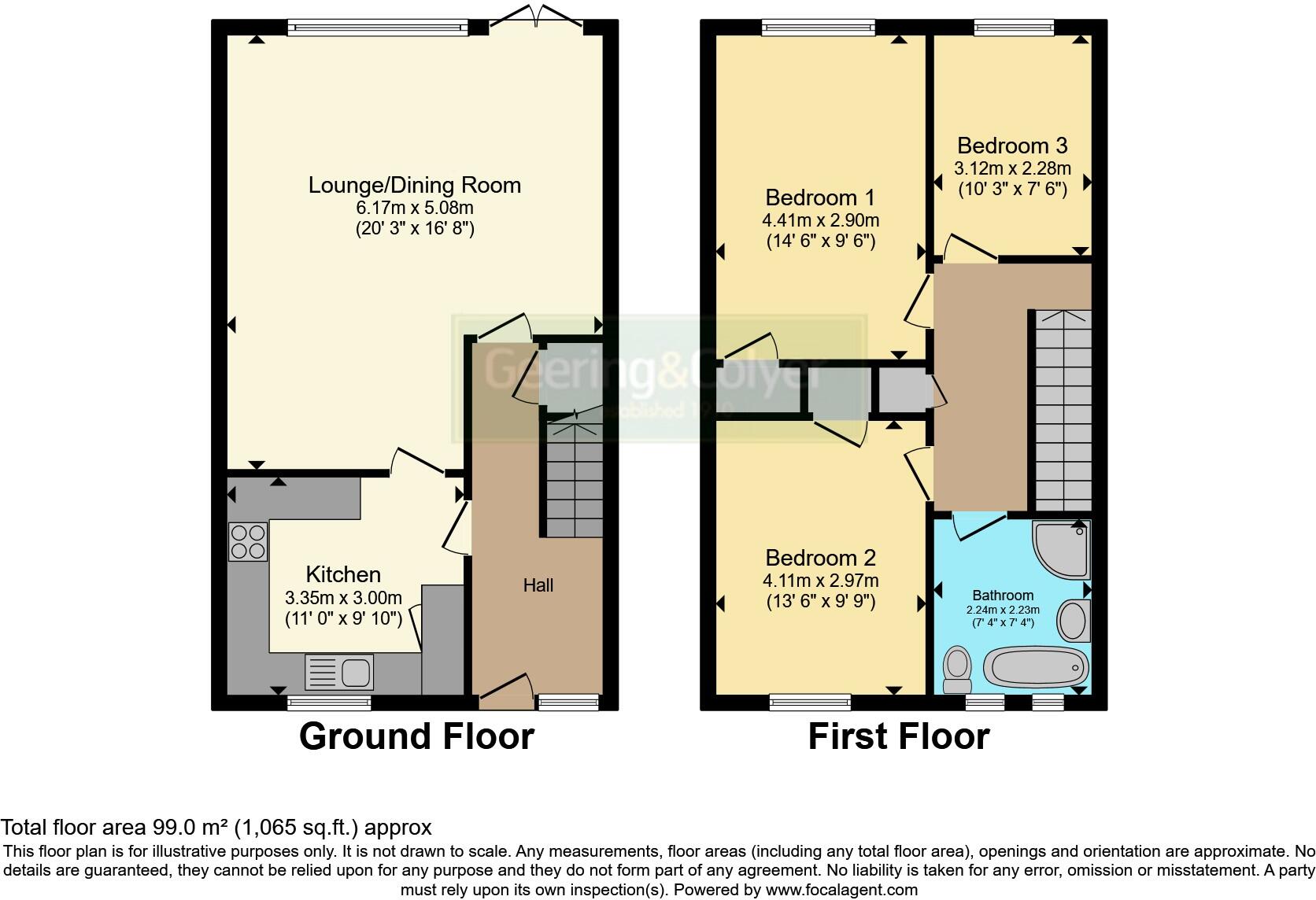 3 bed Duplex